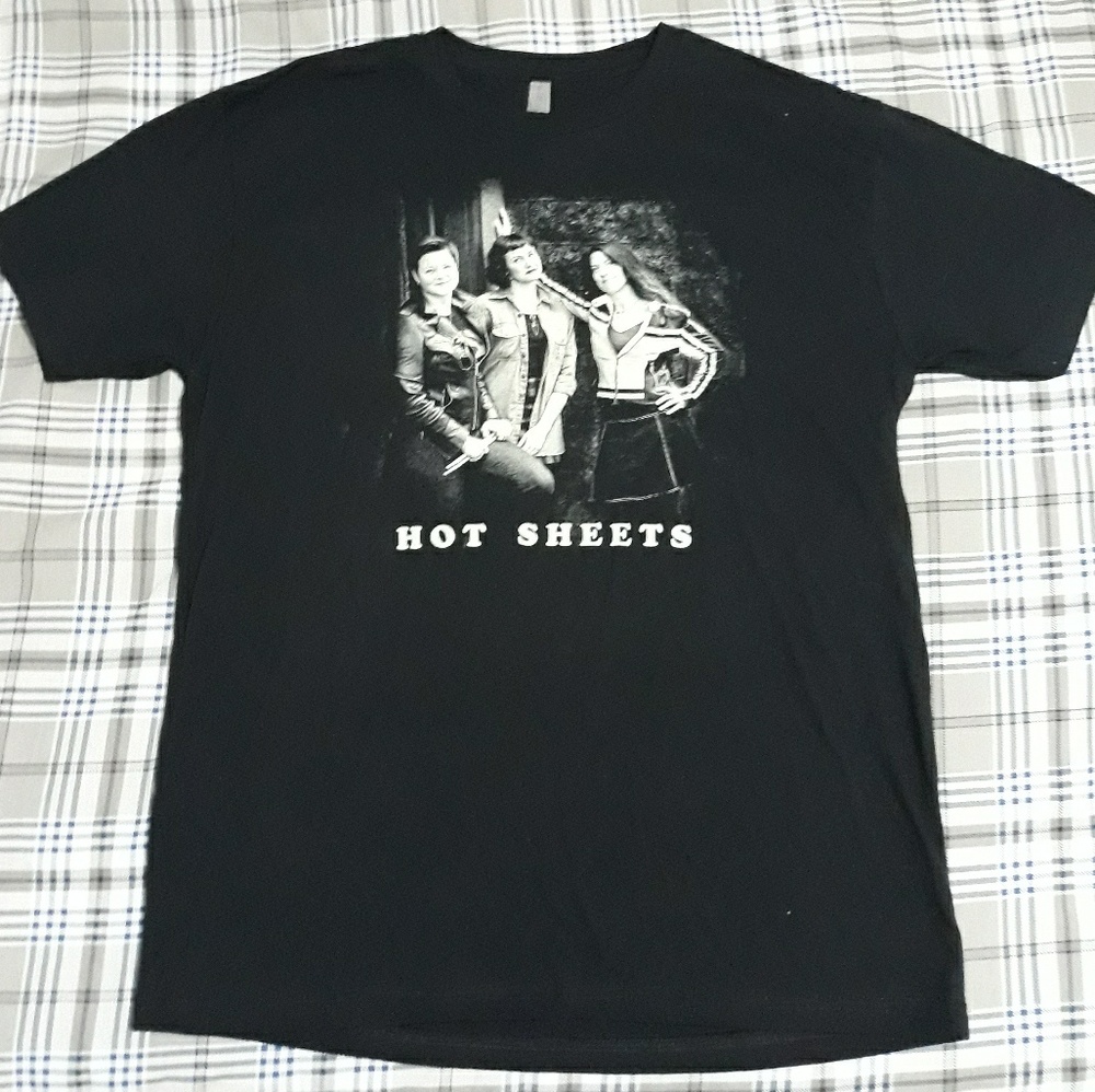 Hot Sheets Portland Band T Shirt size L